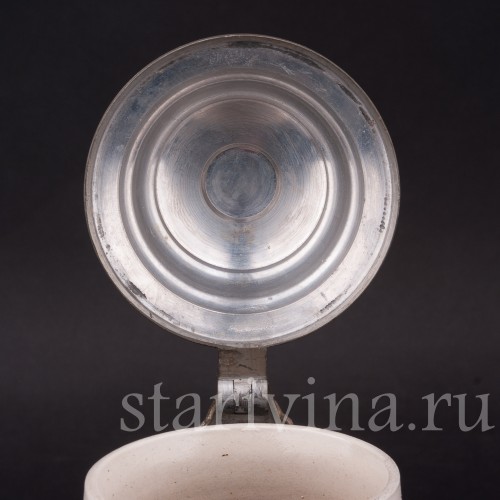 Старинная пивная кружка Полный кувшин, 1/2 л, Simon Peter Gerz, Германия, 1876-1886 гг.