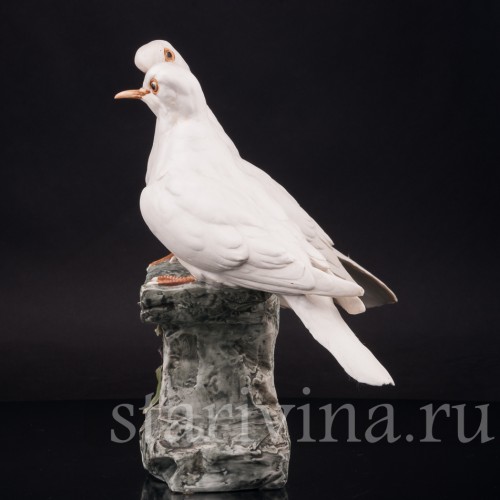 Фигурка птиц из фарфора Горлицы Tay, Италия, вт. пол. 20 в.