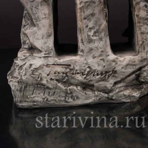 Фигурка птиц из фарфора Горлицы Tay, Италия, вт. пол. 20 в.