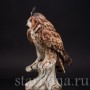 Фарфоровая статуэтка Ушастая сова Tay, Италия, вт. пол. 20 в.