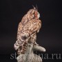 Фарфоровая статуэтка Ушастая сова Tay, Италия, вт. пол. 20 в.