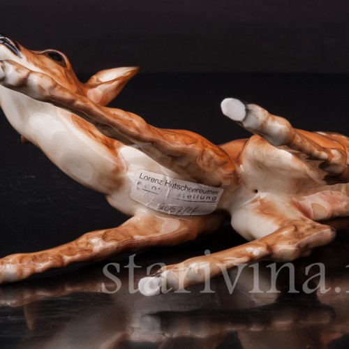 Фарфоровая фигурка Оленёнок, Hutschenreuther, Германия, 1960 гг.