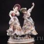 Фарфоровая статуэтка Танцующие девушки, Volkstedt, Германия, 1908-36 гг.