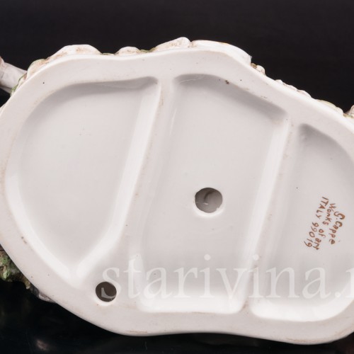 Фарфоровая композиция Кузнец, Giuseppe Cappe, Италия, сер. 20 в.