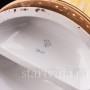 Статуэтка девушки из фарфора Торговка виноградом с весами, Capodimonte, Италия, сер. 20 в.