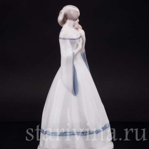 Фарфоровая статуэтка Девушка с розами, Rosenthal, Германия, 1913-14 гг.