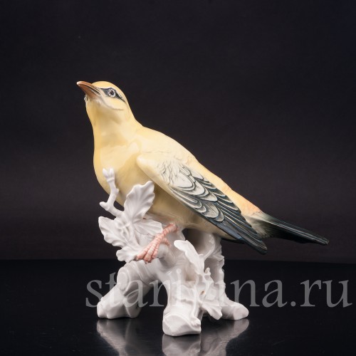 Статуэтка птицы из фарфора Иволга, Karl Ens, Германия, 1920-30 гг.