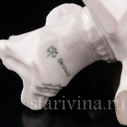 Статуэтка птицы из фарфора Иволга, Karl Ens, Германия, 1920-30 гг.