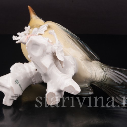 Статуэтка птицы из фарфора Иволга, Karl Ens, Германия, 1920-30 гг.