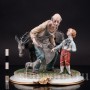 Фарфоровая композиция Кузнец и мальчик, Capodimonte, Италия, сер. 20 в.