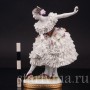 Фарфоровая статуэтка балерины Фанни Эльслер, кружевная, Volkstedt, Германия, до 1935 г.