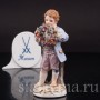 Фигурка из фарфора Мальчик с венком Meissen, Германия, сер. 19 - нач. 20 вв.