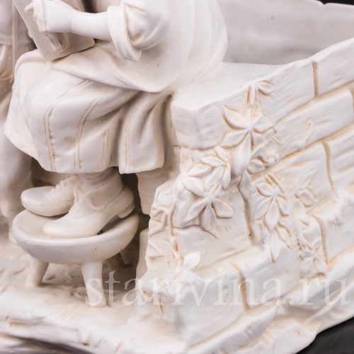 Фарфоровая статуэтка "Поиграй мне на гармошке!", Volkstedt, Германия, кон. 19 - нач. 20 вв.