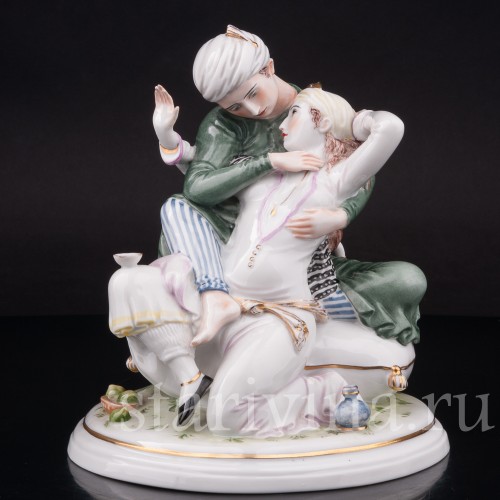 Фарфоровая статуэтка Персидские влюбленные, Rosenthal, Германия, 1926 год.