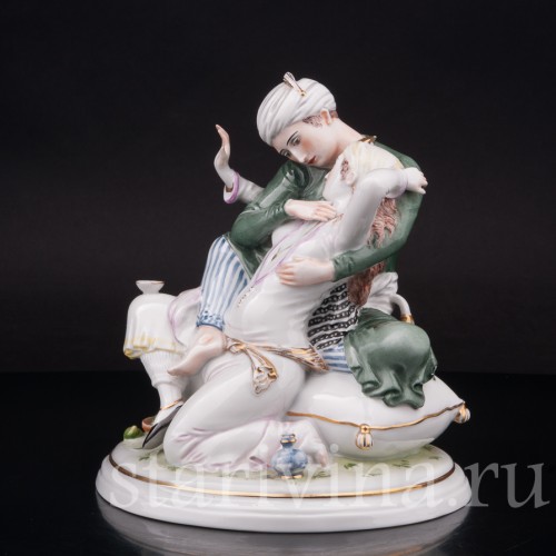 Фарфоровая статуэтка Персидские влюбленные, Rosenthal, Германия, 1926 год.