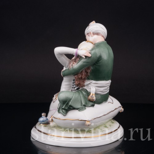 Фарфоровая статуэтка Персидские влюбленные, Rosenthal, Германия, 1926 год.