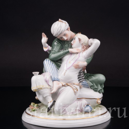 Фарфоровая статуэтка Персидские влюбленные, Rosenthal, Германия, 1926 год.
