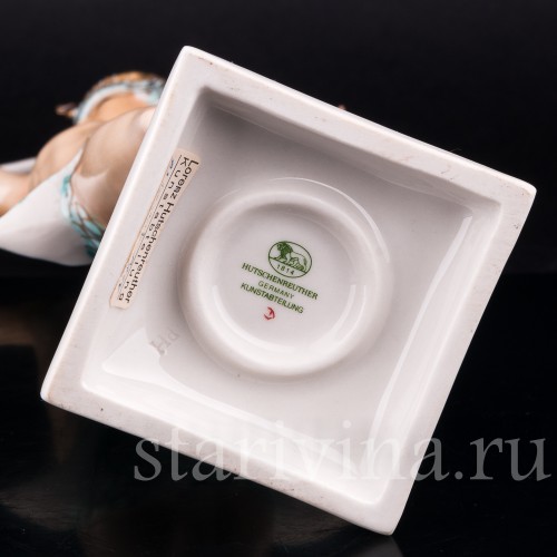 Фарфоровая статуэтка Восточный танцор с мечом, Hutschenreuther, Германия, 1970 гг.