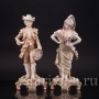 Фарфоровые статуэтки Пара в испанских костюмах, Royal Dux, Чехия, нач. 20. в.