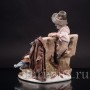 Бисквитная композиция Дремлющий путник, Capodimonte, Италия, сер. 20 в.