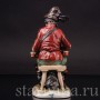 Статуэтка из фарфора Странствующий музыкант с цимбалами, Ernst Bohne Sohne, Германия, нач. 20 в.
