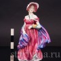 Фарфоровая статуэтка девушки Леди Эйприл, Royal Doulton, Великобритания, 1940-59 гг.