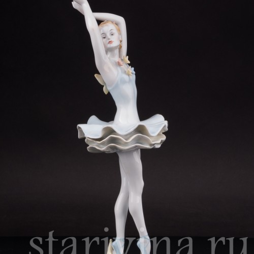 Статуэтка балерины из фарфора Балерина-бабочка, Rosenthal, Германия, 1970 гг.