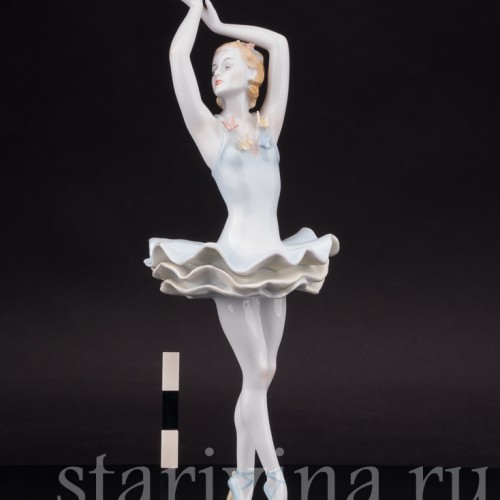 Статуэтка балерины из фарфора Балерина-бабочка, Rosenthal, Германия, 1970 гг.