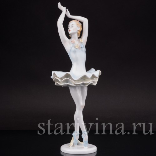Статуэтка балерины из фарфора Балерина-бабочка, Rosenthal, Германия, 1970 гг.