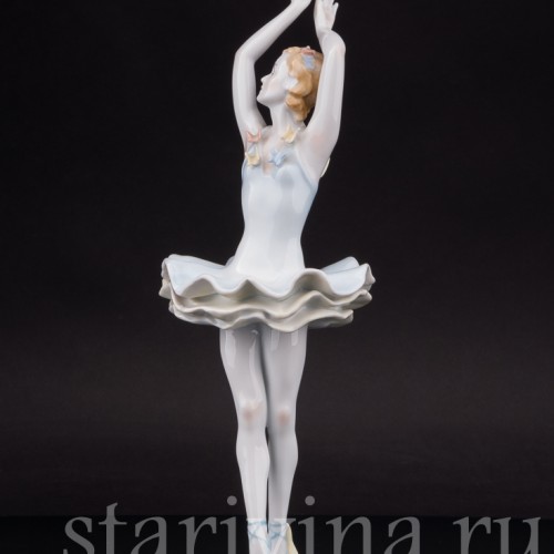 Статуэтка балерины из фарфора Балерина-бабочка, Rosenthal, Германия, 1970 гг.