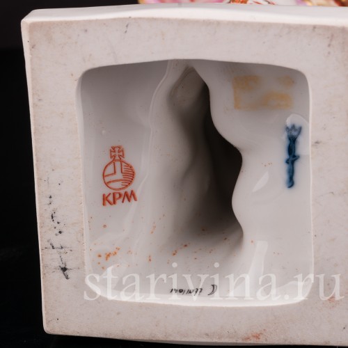 Парные фарфоровые статуэтки Малабары, KPM, Германия, вт. пол. 20 в.