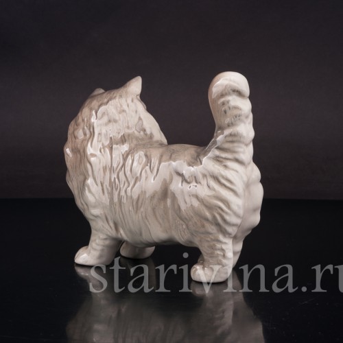 Фарфоровая фигурка Серый котёнок, Royal Doulton, Великобритания, вт. пол. 20 в.