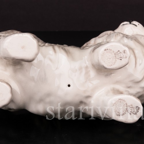 Фарфоровая фигурка Серый котёнок, Royal Doulton, Великобритания, вт. пол. 20 в.