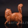 Фигурка из фарфора Рыжий кот, смотрящий вверх Royal Doulton, Великобритания, 1997 г.