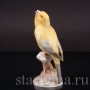 Фигурка птицы из фарфора Канарейка Hutschenreuther, Германия, 1970 гг.