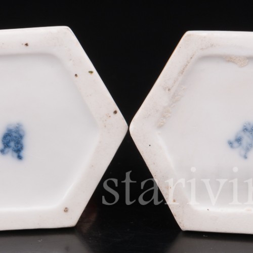 Фигурки из фарфора Китайчата с музыкальными инструментами Volkstedt, Германия, нач. 20 в.