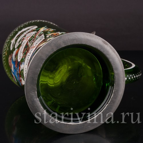 Старинная пивная кружка Юноша с кружкой, 1/2 л, Германия, 1895 г.