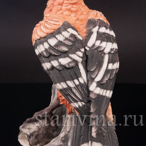 Статуэтка птицы из фарфора Удод, Capodimonte, Италия, сер. 20 в.