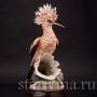 Статуэтка птицы из фарфора Удод, Capodimonte, Италия, сер. 20 в.