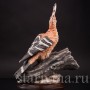 Статуэтка птицы из фарфора Удод, Capodimonte, Италия, сер. 20 в.