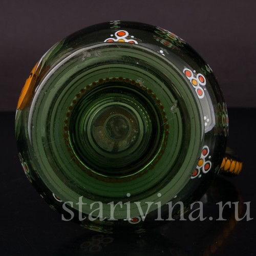 Стеклянный кувшин Стоящий лев, Германия, кон. 19 в.