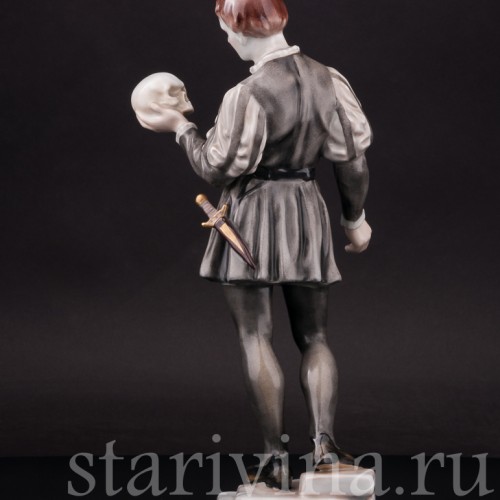Фарфоровая статуэтка Гамлет, Herend, Венгрия, сер. 20 века.