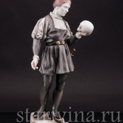 Фарфоровая статуэтка Гамлет, Herend, Венгрия, сер. 20 века.