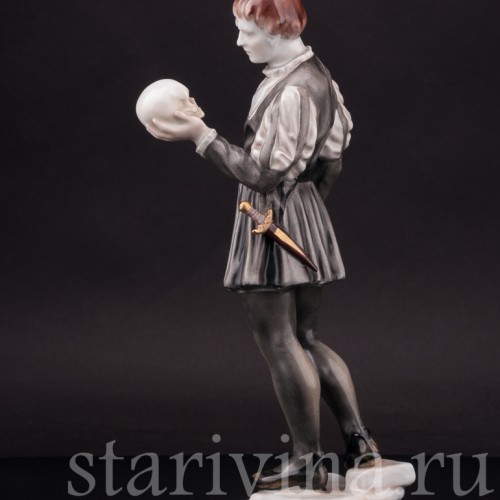 Фарфоровая статуэтка Гамлет, Herend, Венгрия, сер. 20 века.
