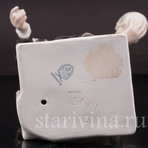 Фарфоровая статуэтка Гамлет, Herend, Венгрия, сер. 20 века.