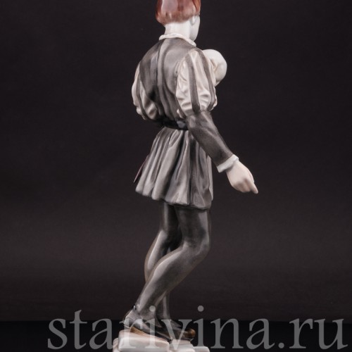 Фарфоровая статуэтка Гамлет, Herend, Венгрия, сер. 20 века.