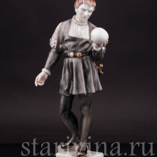 Фарфоровая статуэтка Гамлет, Herend, Венгрия, сер. 20 века.