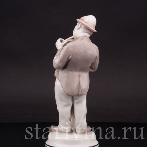 Фигурка из фарфора Музыкант-валторнист Rosenthal, Германия, 1945-49 гг.