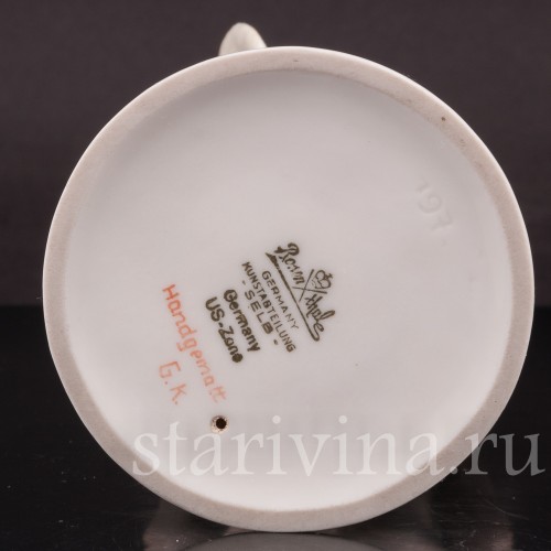 Фигурка из фарфора Музыкант-валторнист Rosenthal, Германия, 1945-49 гг.