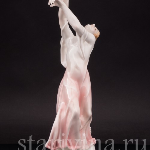 Фарфоровая статуэтка балерины Айседора Дункан, Karl Ens, Германия, 1920-30 гг.